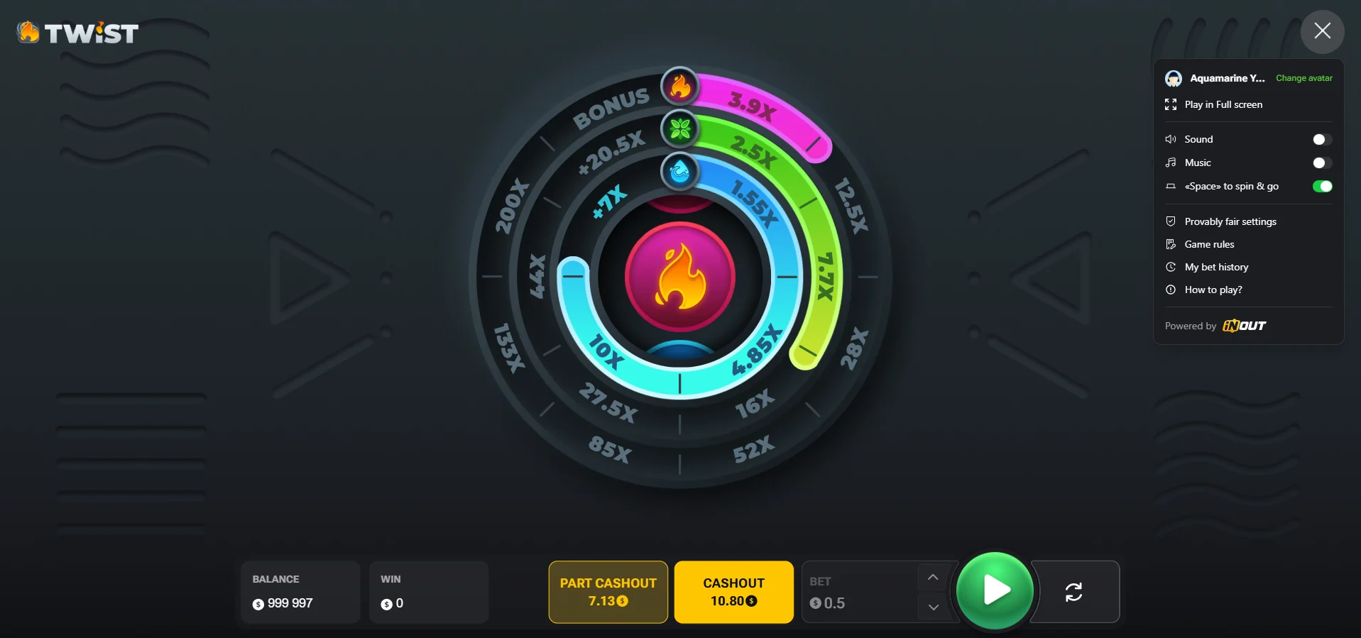 twist demo slot